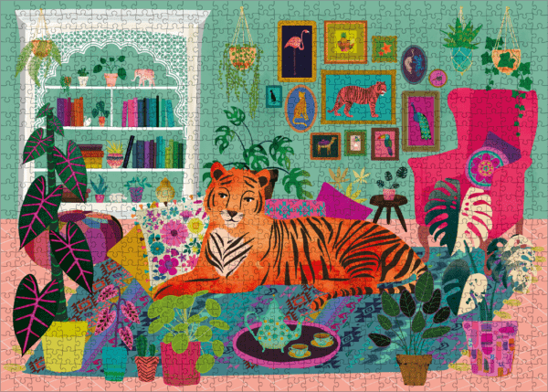 elena essex tiger 1000 piece jigsaw puzzle
