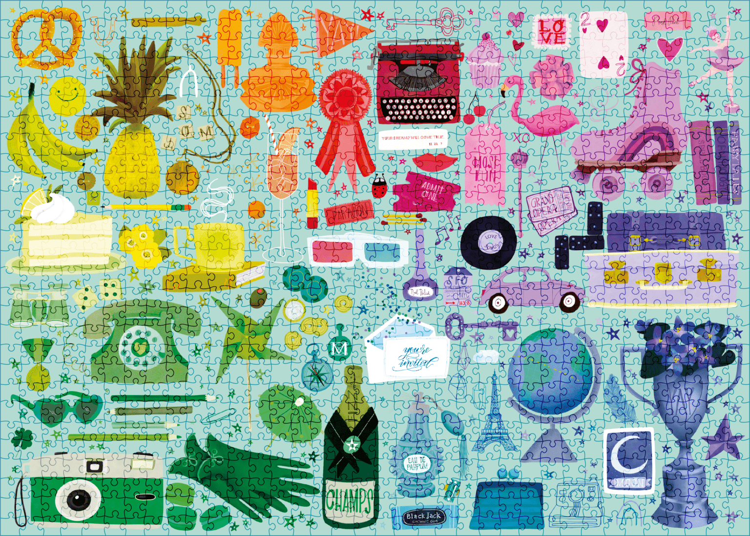 Elena Essex 1000 Piece Puzzle For Adults - Night Reef