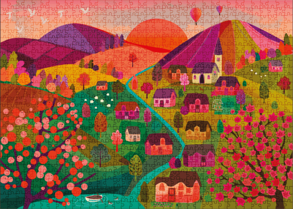 elena essex sunset valley 1000 piece jigsaw puzzle
