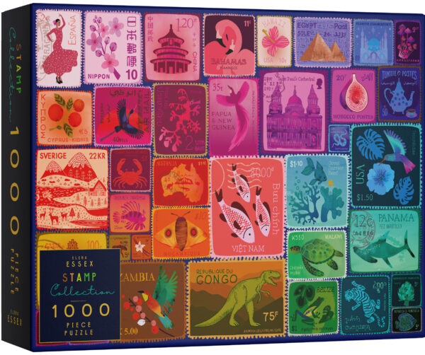elena essex stamp collection 1000 piece jigsaw puzzle