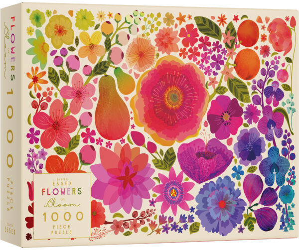 elena essex flowers in bloom 1000 piece jigsaw puzzle