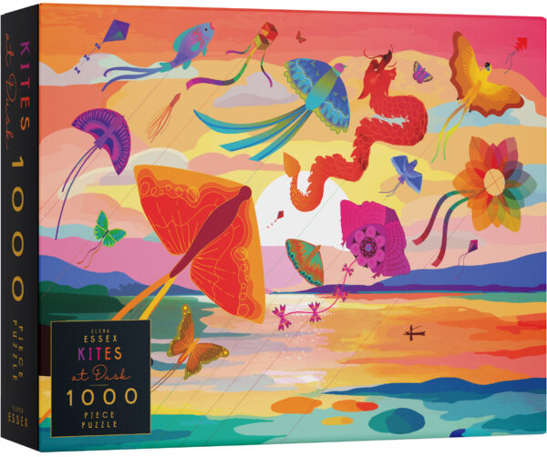 elena essex kites at dusk 1000 piece jigsaw puzzle