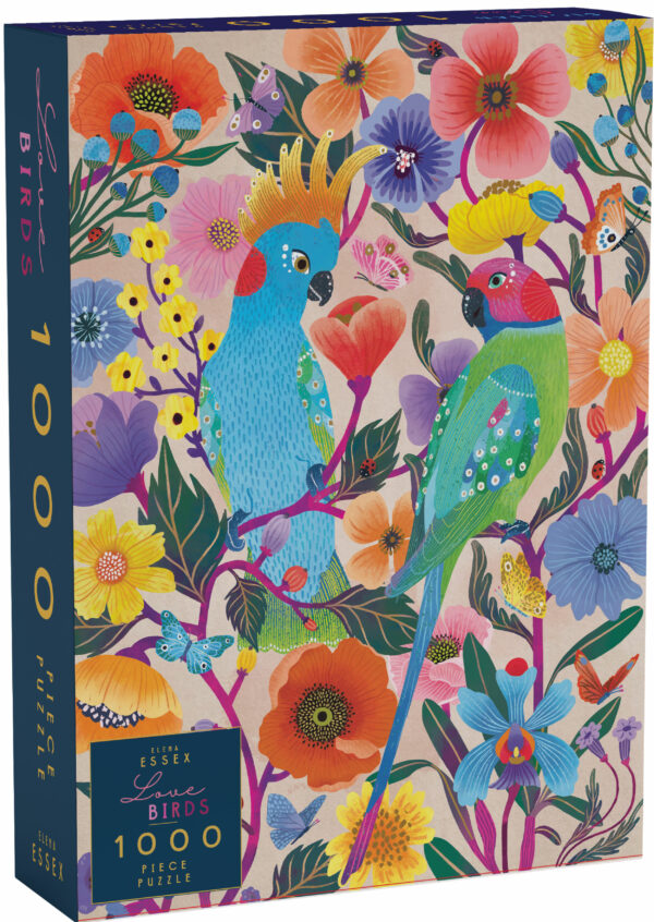 elena essex lovebirds 1000 piece jigsaw puzzle