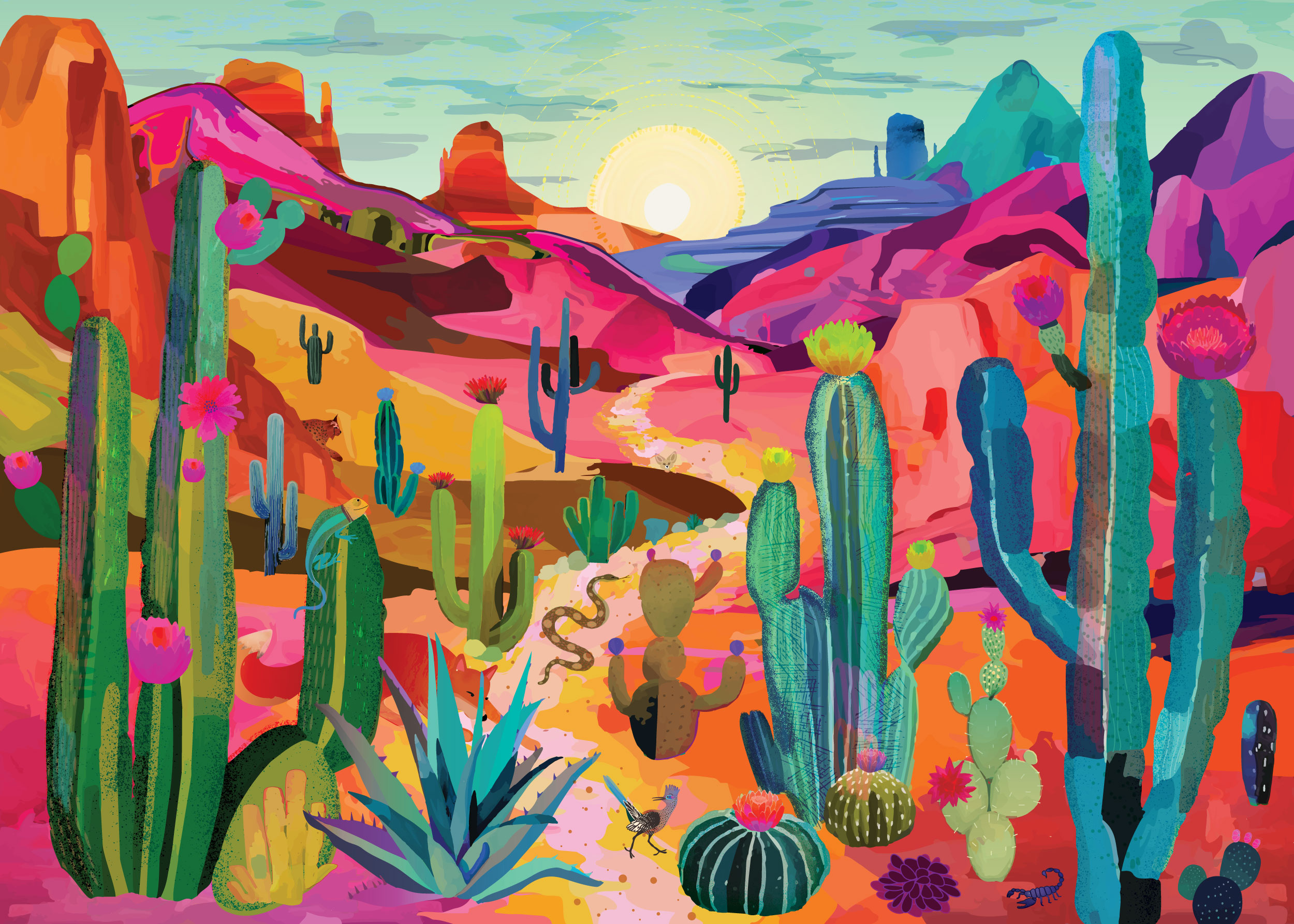 elena essex desert hideout 1000 piece jigsaw puzzle