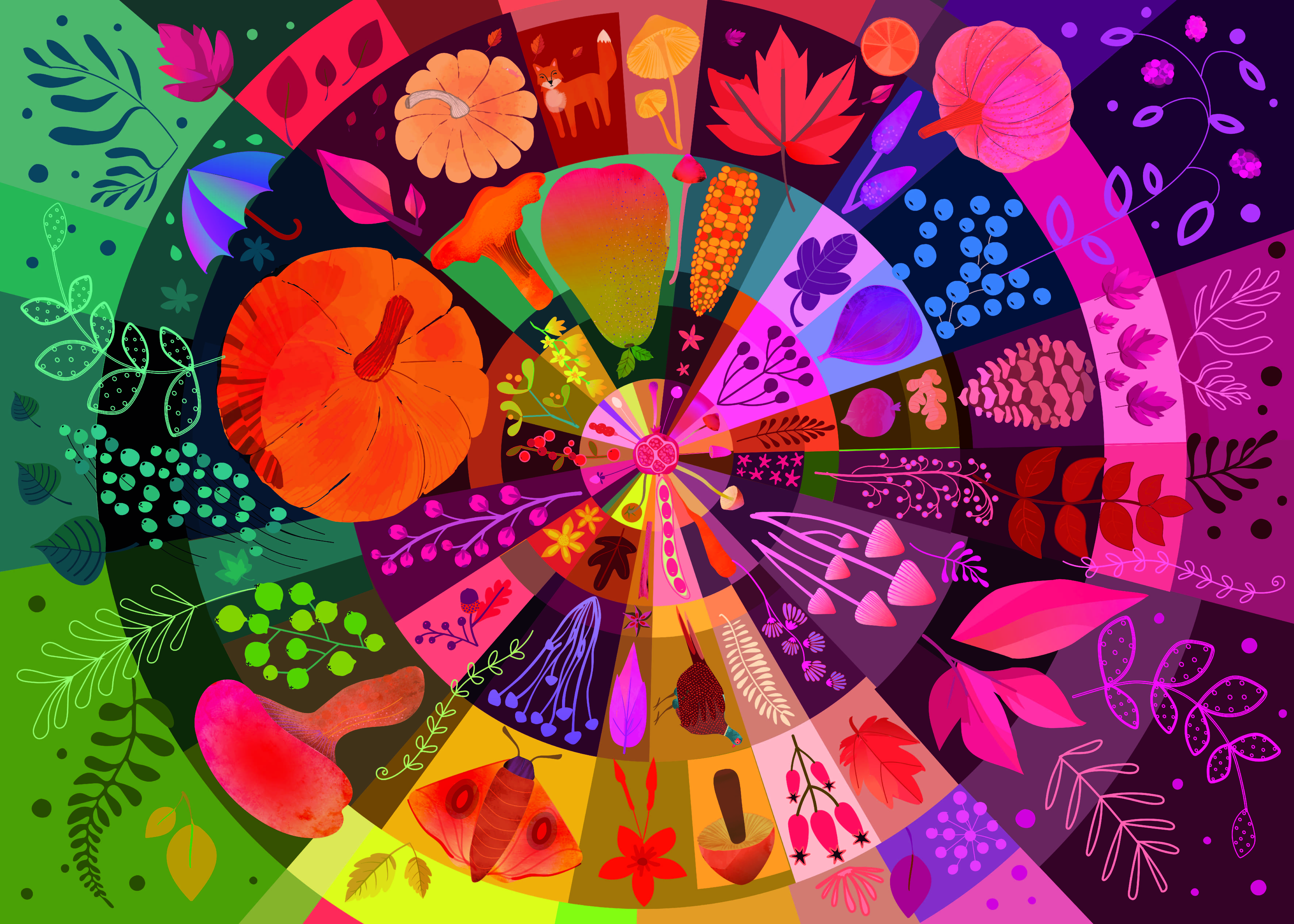elena essex autumn wheel 1000 piece jigsaw puzzle