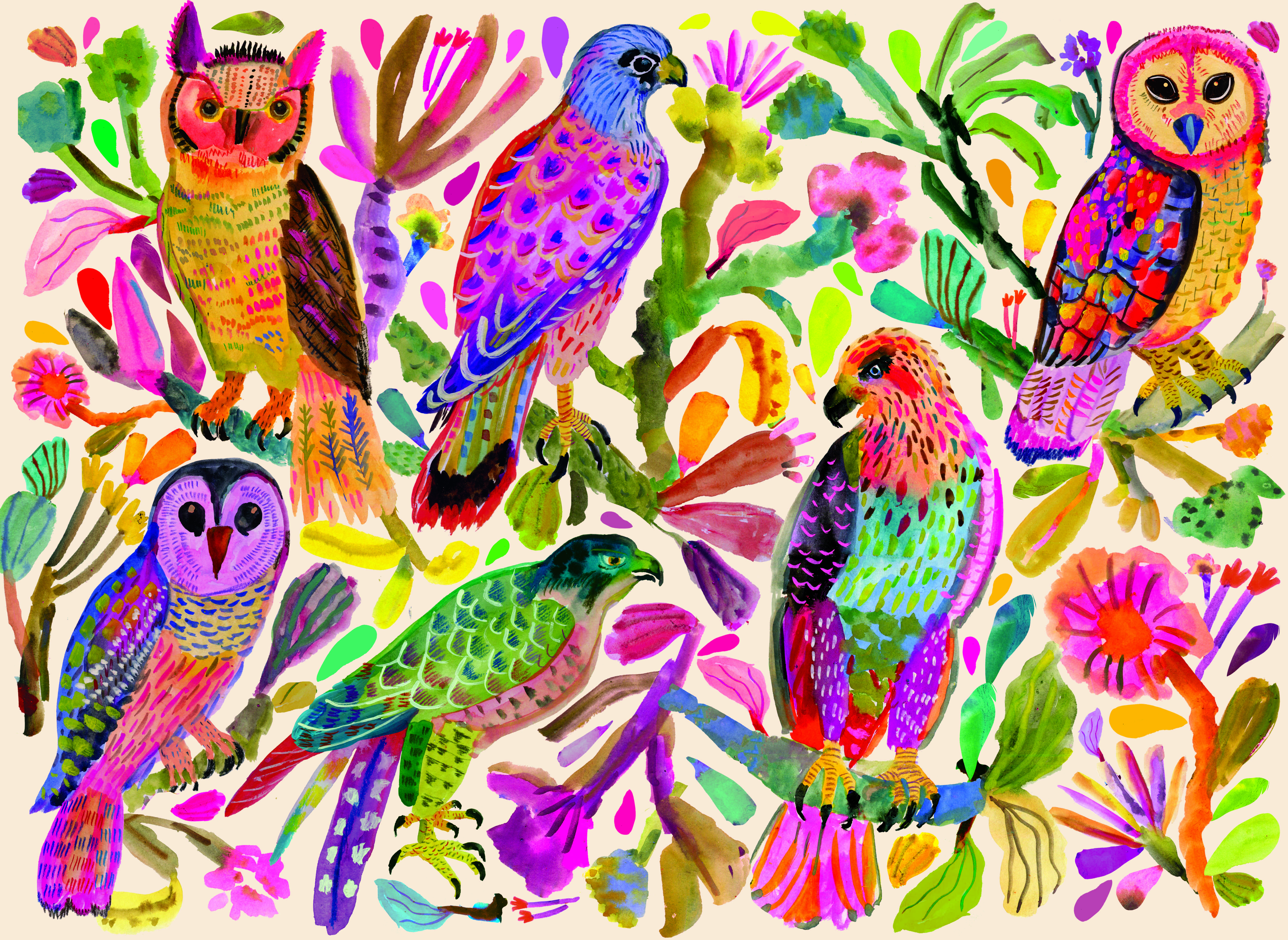 elena essex birds of prey 1000 piece jigsaw puzzle