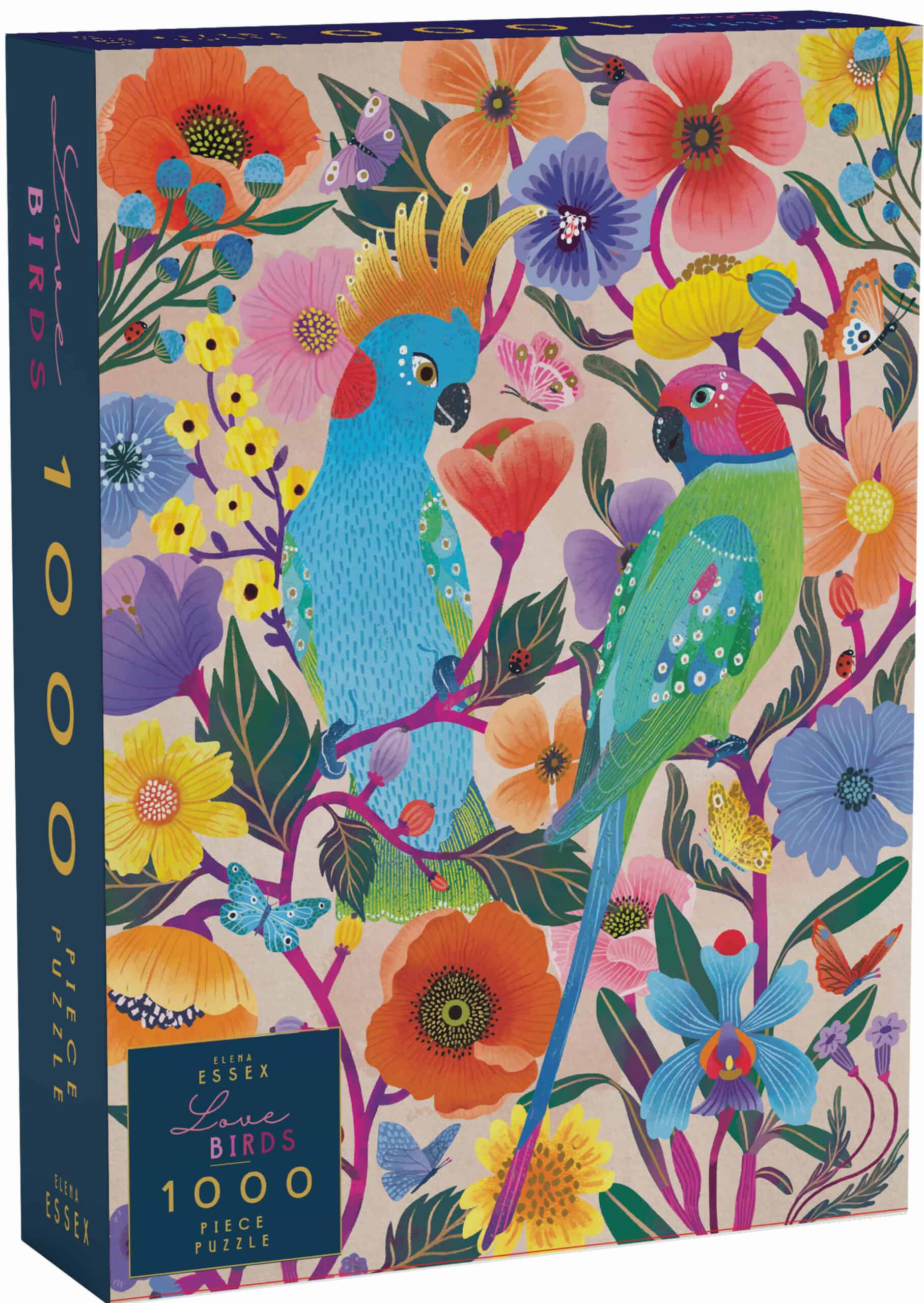 elena essex lovebirds 1000 piece jigsaw puzzle
