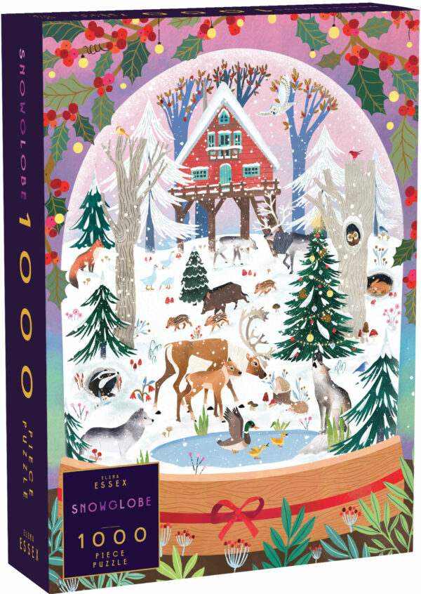 elena essex snowglobe 1000 piece jigsaw puzzle