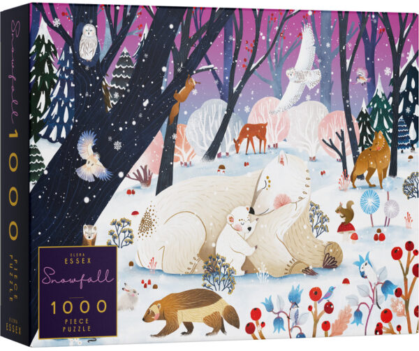 elena essex snowfall 1000 piece jigsaw puzzle