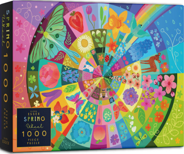 elena essex spring wheel 1000 piece jigsaw puzzle